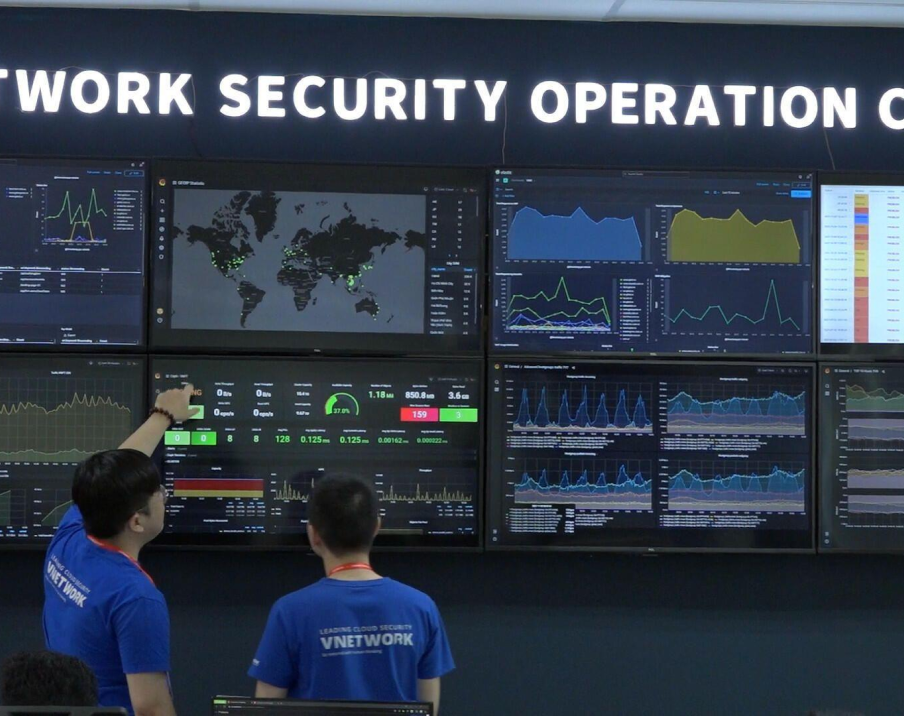 Live Cyber Threat Map từ VNIS-3